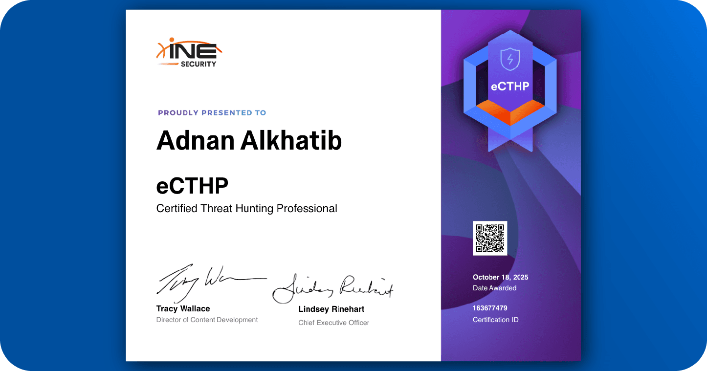Certification