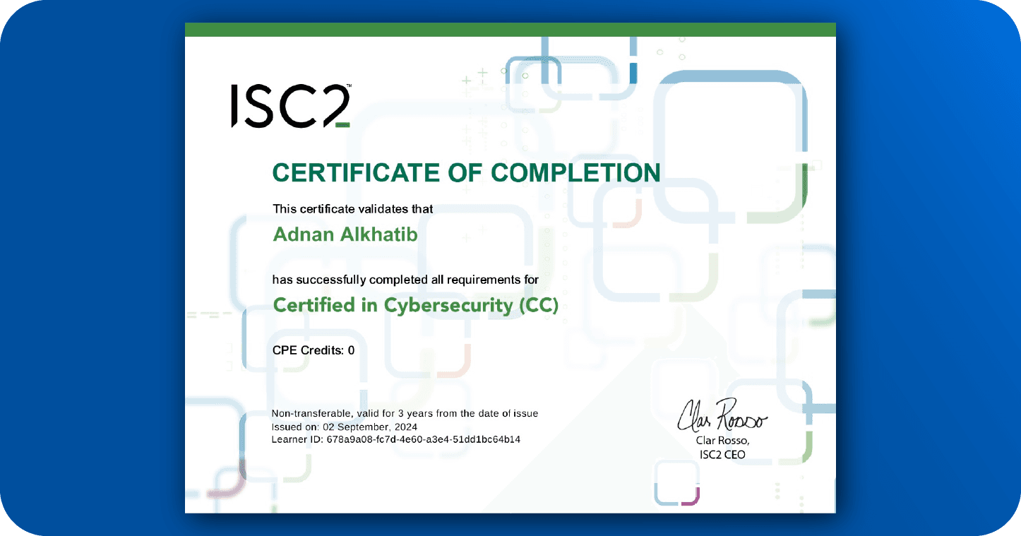 Certification